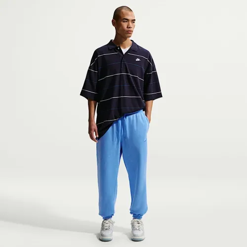 Nike Sportswear Club мужские Washed Cuffed Fleece Pants синий