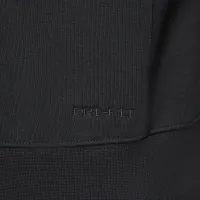 Nike Swoosh чоловічі Dri-FIT French Terry Pullover Fitness Толстовка з капюшоном колір чорний
