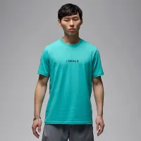 Nike Jordan Air мужские футболка цвет зеленый