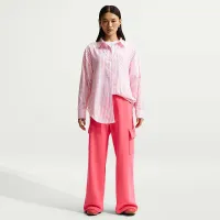 Nike Sportswear Phoenix Fleece женская Cargo Sweatpants Pink