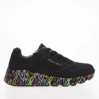 Кросівки Skechers Uno Lite Lovely Luv 314976LBKMT - Чорні