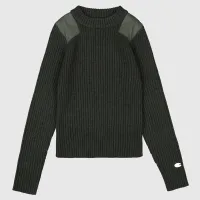 Кофта/футболка Champion Crewneck Sweater 117495-GS508 - зеленая