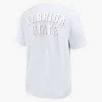 Florida State Seminoles Statement Max90 мужские Nike College футболка цвет белый