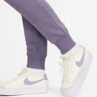 Nike Sportswear Phoenix Fleece женская Mid-Rise Sweatpants цвет фиолетовый