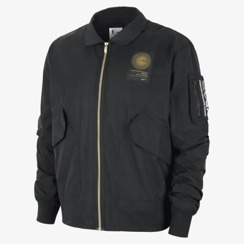 Team 31 чоловічі Nike NBA Bomber Куртка колір чорний