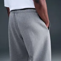 Nike Solo Swoosh чоловічі Fleece Open-Hem Pants колір сірий
