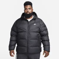Nike Windrunner PrimaLoft® мужские Storm-FIT Hooded Puffer Куртка цвет черный
