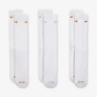 Nike Everyday Plus Cushioned тренувальні Crew шкарпетки (3 пар) різнокольорові