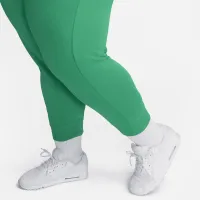 Nike Sportswear Club Fleece женская Mid-Rise Joggers (большие размеры) цвет зеленый