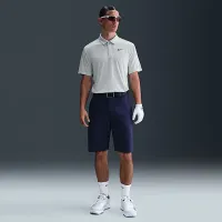 Nike Tour чоловічі Dri-FIT Textuколір червоний для гольфу Polo колір коричневий