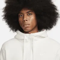 Nike Sportswear Club Fleece чоловічі Full-Zip Толстовка з капюшоном колір білий