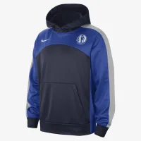 Dallas Mavericks Starting 5 чоловічі Nike Therma-FIT NBA Graphic Толстовка з капюшоном блакитний