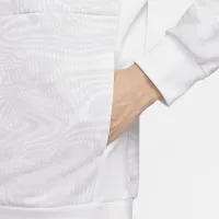 NikeCourt Heritage чоловічі Dri-FIT Fleece Tennis Толстовка з капюшоном колір білий