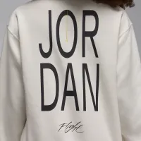 Nike Jordan Artist Series by Darien Birks жіноча Fleece Crew-Neck світшот колір білий