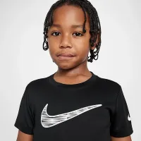 Nike Dri-FIT Little дитячі Trophy футболка колір чорний