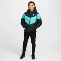 Liverpool FC Big дитячі Nike Soccer Synthetic-Fill Hooded Куртка колір чорний