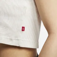 Nike SB N7 жіноча Ribbed Crop Top колір білий