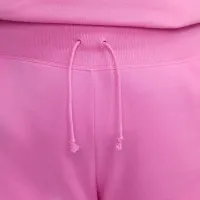 Nike Sportswear Phoenix Fleece женская С высокой Талией оверсайз Sweatpants (большие размеры) цвет красный