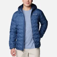 Куртка Columbia Delta Ridge II Down Hooded 2086222478 - Голубая