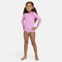 Nike Swim Charms Little дитячі (Girls') Long-Sleeve Hydroguard Pink