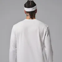 Nike Jordan Sport чоловічі Dri-FIT з круглим вирізом світшот колір білий