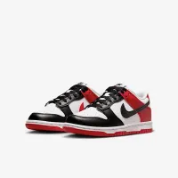 Nike Dunk Low Big детские Кроссовки цвет красный