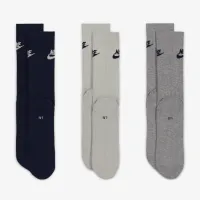 Nike Sportswear Everyday Essential Crew шкарпетки (3 пар) різнокольорові