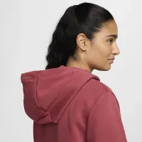 Liverpool FC Club Fleece женская Nike Soccer Pullover Толстовка с капюшоном цвет красный