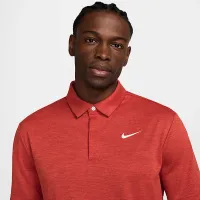 Nike Tour чоловічі Dri-FIT Jacquard для гольфу Polo колір червоний