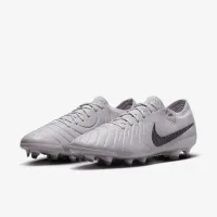 Nike Tiempo Legend 10 Elite FG Low-Top футбольні бутси колір сірий