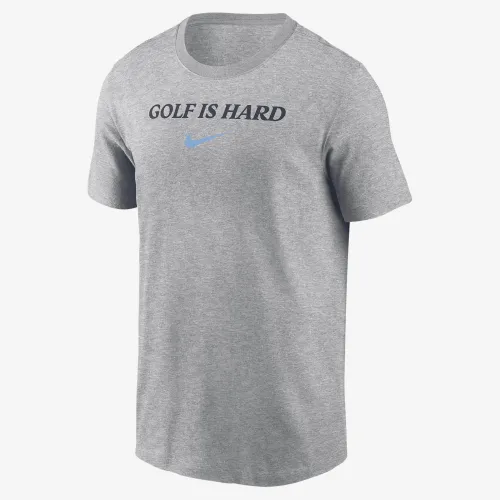 Nike мужские Dri-FIT для гольфа футболка цвет серый