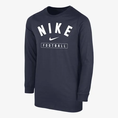 Nike Football Big детские (для мальчиков) Long-Sleeve футболка синий