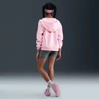 Nike Swoosh Girls' Sports Bra колір сірий