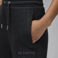 Nike Air Jordan жіноча Knit Pants колір чорний