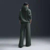 Nike Sportswear Phoenix Fleece женская С высокой Талией Wide-Leg Sweatpants цвет зеленый