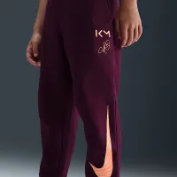 Nike Kylian Mbappé Little Kids 'Fleece Pullover Толстовка с капюшоном and Pants набор цвет красный