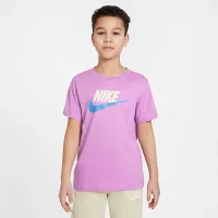 Nike Sportswear Big дитячі футболка колір фіолетовий