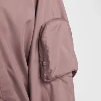 Nike Sportswear Essential женская оверсайз Bomber Куртка (большие размеры) цвет фиолетовый