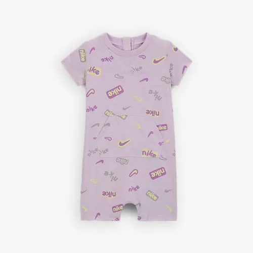Nike E1D1 Baby Short Sleeve Short Coverall цвет фиолетовый