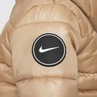 Nike Little дитячі Filled Quilted Куртка колір коричневий