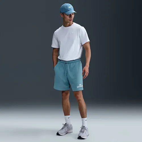 Nike Club чоловічі French Terry Flow шорти блакитний