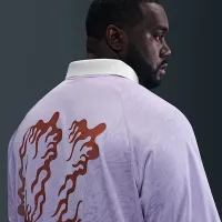 Nike SB Dri-FIT Jacquard Skate Jersey колір фіолетовий
