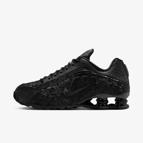 Nike Shox R4 женская Кроссовки цвет черный
