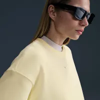 Nike Sportswear Phoenix Fleece женская оверсайз Crew-Neck свитшот цвет коричневый