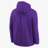 Los Angeles Lakers Club City Edition Big дитячі Nike NBA Pullover Толстовка з капюшоном колір фіолетовий
