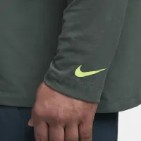 Nike чоловічі Dri-FIT Long-Sleeve Fitness футболка колір зелений