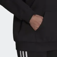 Кофта/футболка adidas Essentials Logo Boyfriend Fleece Толстовка з капюшоном HD1756 - Чорні