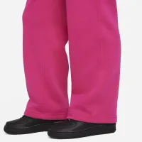 Nike Sportswear Club Fleece Big детские (Girls') Wide-Leg Pants Pink
