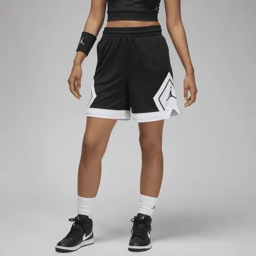 Nike Jordan Sport жіноча Diamond шорти колір чорний