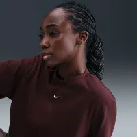 Nike Sportswear Essential женская Boxy футболка цвет красный